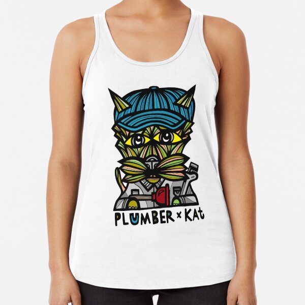 "Plumber Kat" Racerback Tank Top