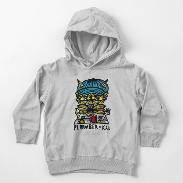 "Plumber Kat" Toddler Pullover Hoodie