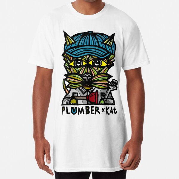 "Plumber Kat" Long T-Shirt