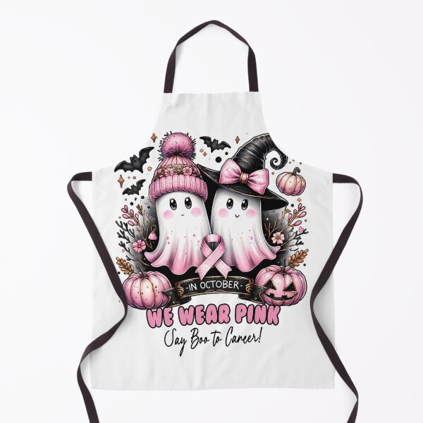 Item preview, In October We Wear Pink - Say Boo to Cancer designed and sold by Happy-Karma.