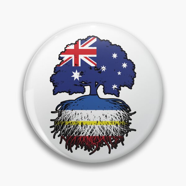 Item preview, Mecklenburg–Western Pomerania Mecklenburg-Vorpommern Australian Australia Tree Roots Flag designed and sold by FlagX.