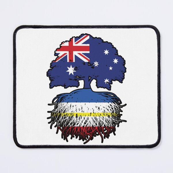 Item preview, Mecklenburg–Western Pomerania Mecklenburg-Vorpommern Australian Australia Tree Roots Flag designed and sold by FlagX.