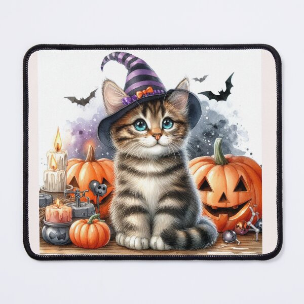 Item preview, halloween kittens and pumpkins 3 designed and sold by Zelda50.