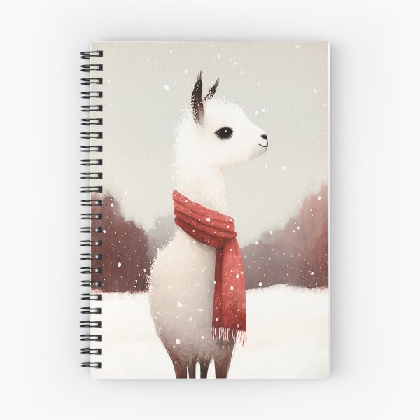 Item preview, Llama in winter designed and sold by NattyCorvus.