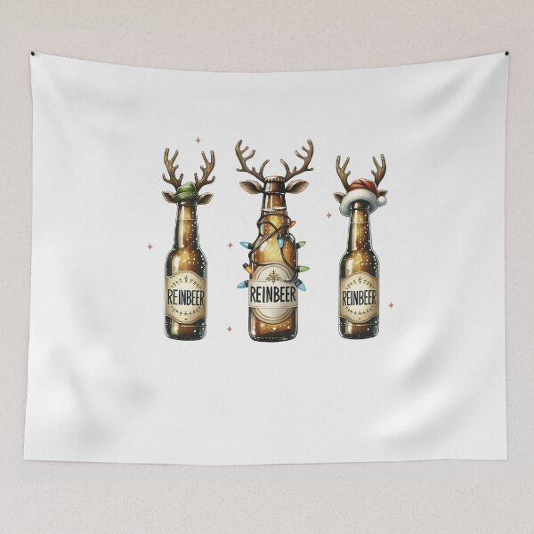 Item preview, Christmas Reinbeer, Merry Christmas Beers designed and sold by Chloemarti.