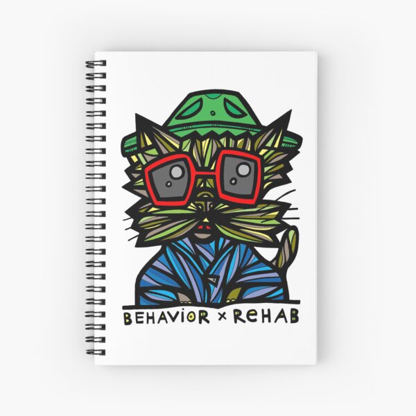 "Behavior Rehab" Spiral Notebook