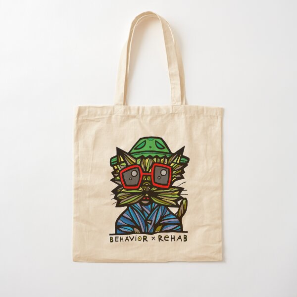 "Behavior Rehab" Cotton Tote Bag