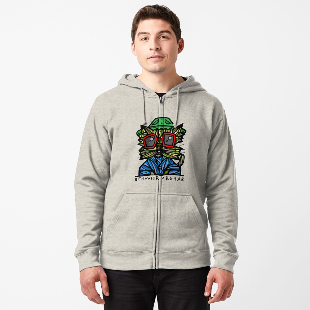 Item preview, Zipped Hoodie designed and sold by 631art.