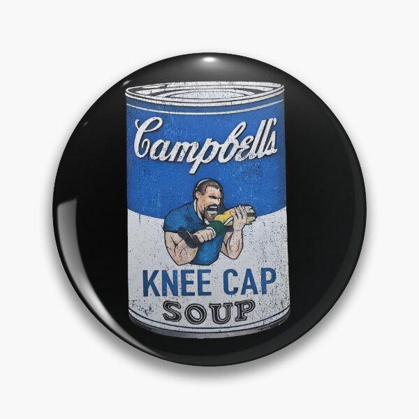 Artikelvorschau, Campbell’s Kniescheibensuppe Fußball entworfen und verkauft von Alminerale.