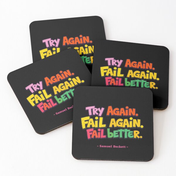 Item preview, Try Again. Fail again. Fail better. designed and sold by GasconyPassion.