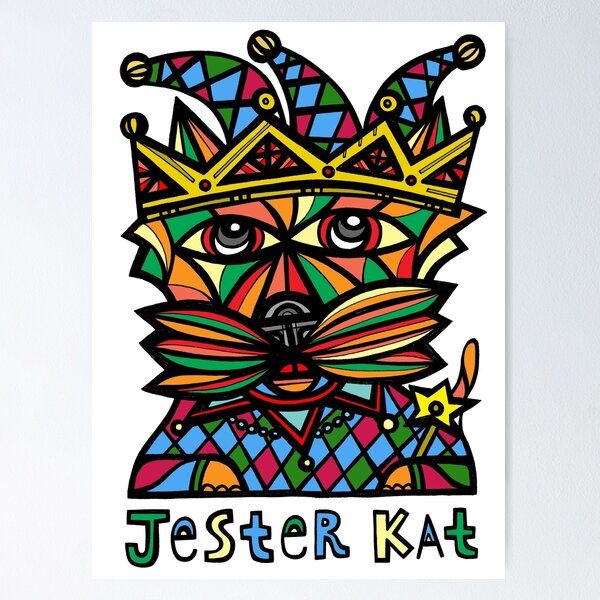 "Jester Kat" Poster