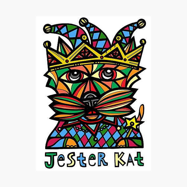 "Jester Kat" Photographic Print