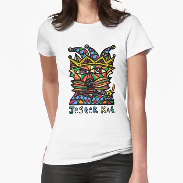 "Jester Kat" Fitted T-Shirt