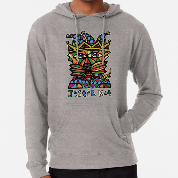 "Jester Kat" Lightweight Hoodie