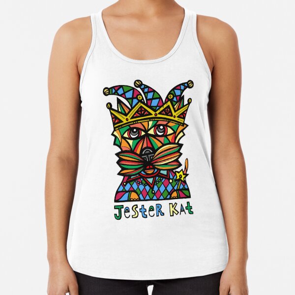 "Jester Kat" Racerback Tank Top