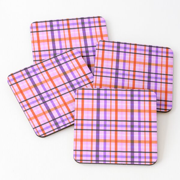 Item preview, Cottage Halloween Plaid Lilac Purple designed and sold by susycosta.