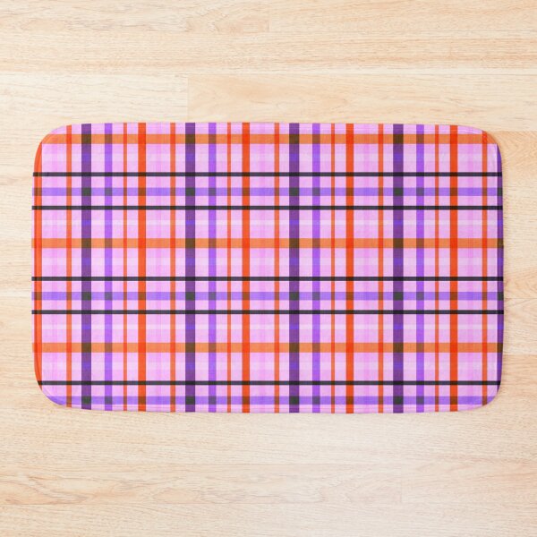 Item preview, Cottage Halloween Plaid Lilac Purple designed and sold by susycosta.
