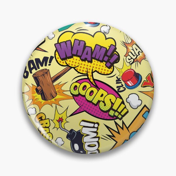 Item preview, Comic pattern cartoon symbols speech bubble designed and sold by Mauswohn.