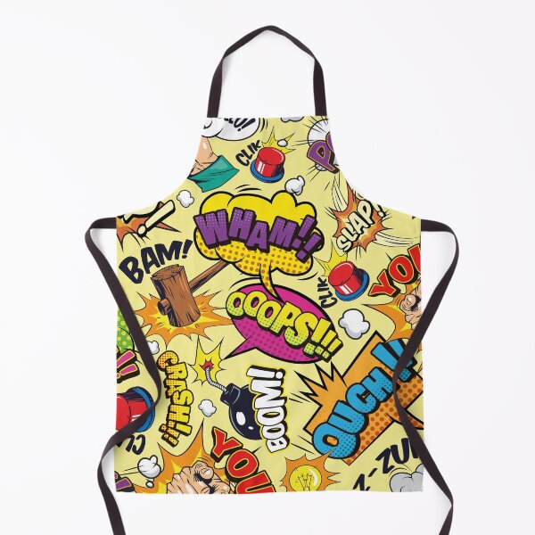 Item preview, Comic pattern cartoon symbols speech bubble designed and sold by Mauswohn.