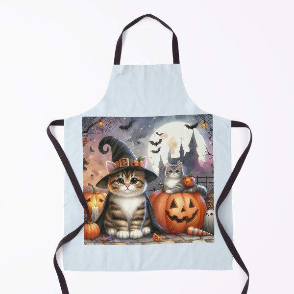 Item preview, halloween kittens and pumpkins 4 designed and sold by Zelda50.