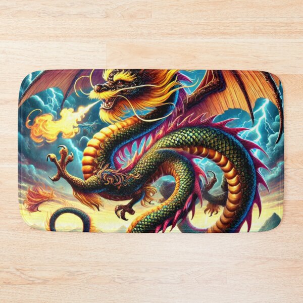 Item preview, The Thunderous Flight of the Celestial Dragon designed and sold by aunins7.