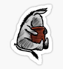 WINNIE THE POOH - Eeyore & Honey Pot Sticker