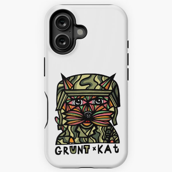 "Grunt Kat" iPhone Tough Case