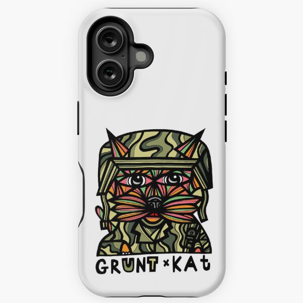 "Grunt Kat" iPhone Tough Magsafe Case