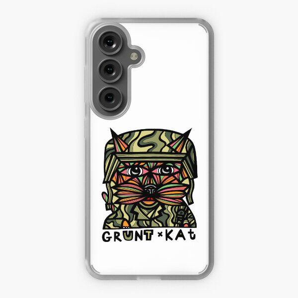 "Grunt Kat" Samsung Galaxy Soft Case