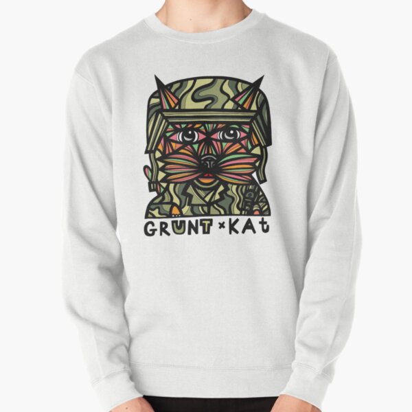 "Grunt Kat" Pullover Sweatshirt