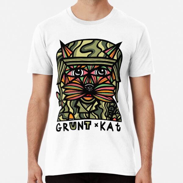 "Grunt Kat" Premium T-Shirt