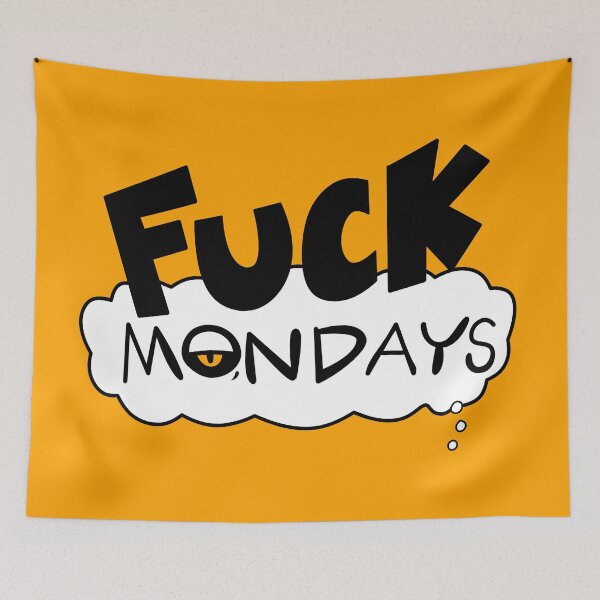Aperçu de l'œuvre Fuck Mondays - Hôtel Hazbin créée et vendue par Roze Quartz.