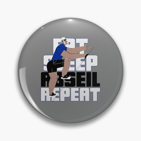 Item preview, Abseiling Eat Sleep Abseil Repeat  designed and sold by sydney-syder.