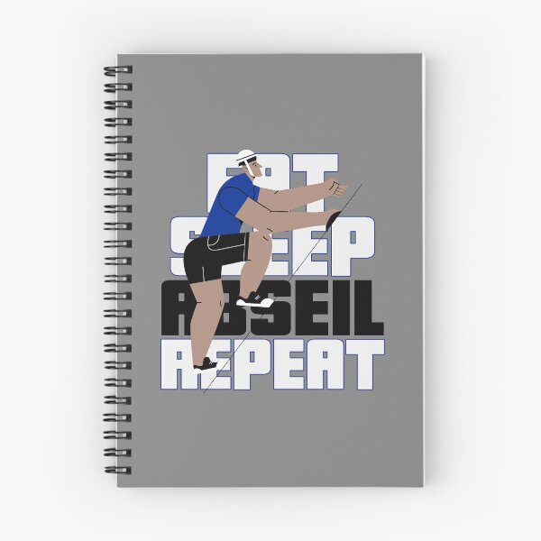 Item preview, Abseiling Eat Sleep Abseil Repeat  designed and sold by sydney-syder.