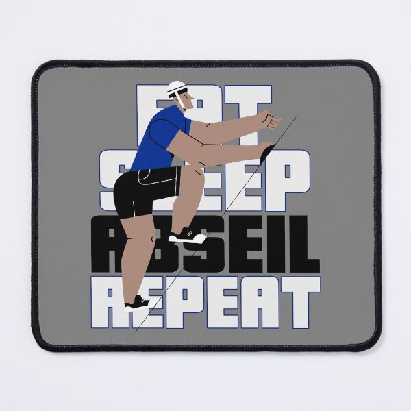 Item preview, Abseiling Eat Sleep Abseil Repeat  designed and sold by sydney-syder.