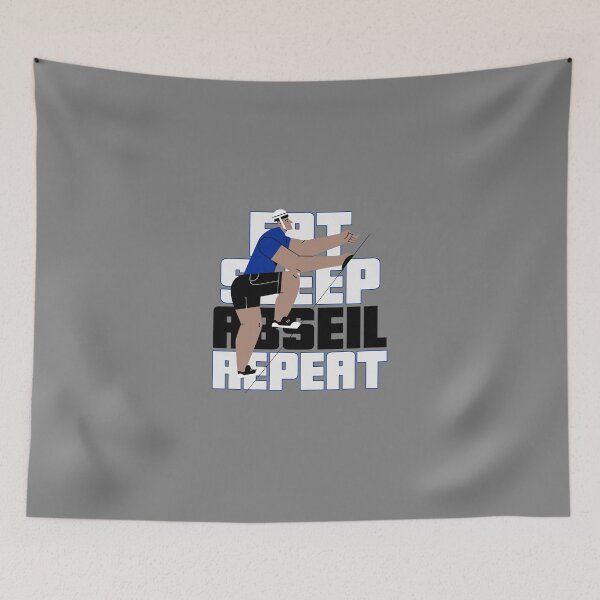 Item preview, Abseiling Eat Sleep Abseil Repeat  designed and sold by sydney-syder.