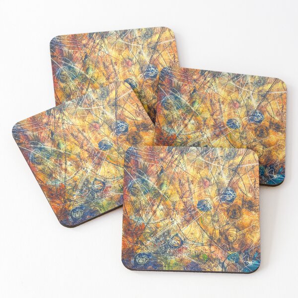 Item preview, Dynamic Abstract Color Painting designed and sold by Fab-Haven.