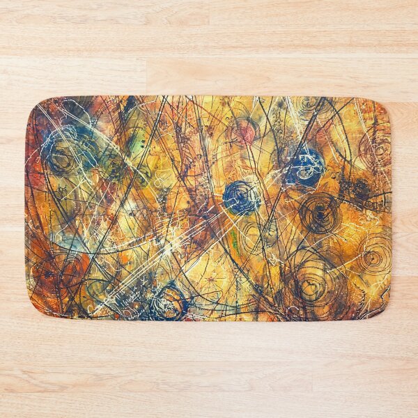 Item preview, Dynamic Abstract Color Painting designed and sold by Fab-Haven.