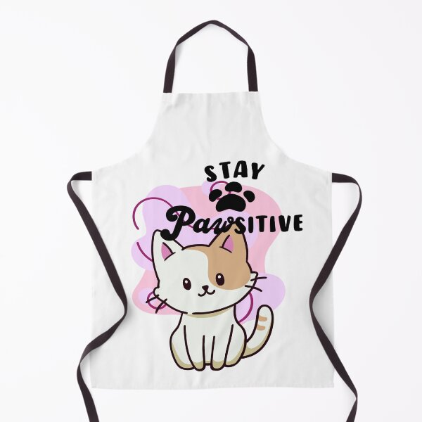 Item preview, Stay Pawsitive - cat design designed and sold by priyankajustine.