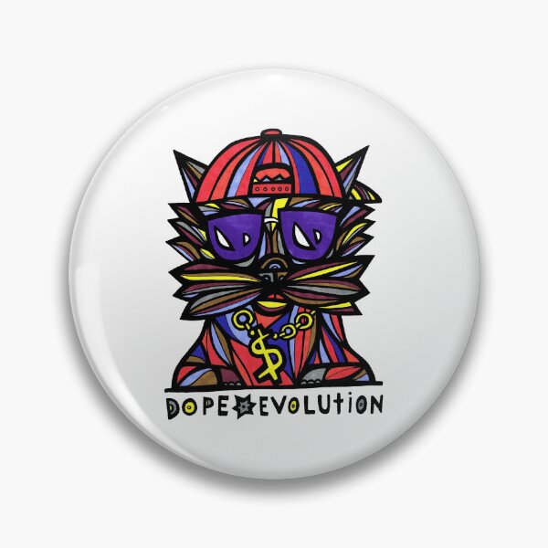 "Dope Evolution" Pin