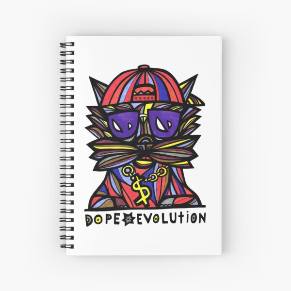 "Dope Evolution" Spiral Notebook