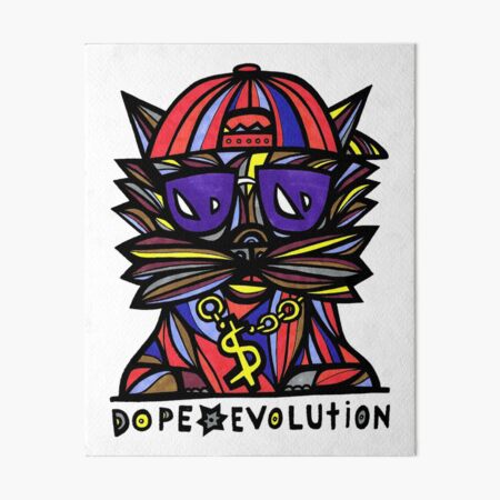 "Dope Evolution" Art Board Print