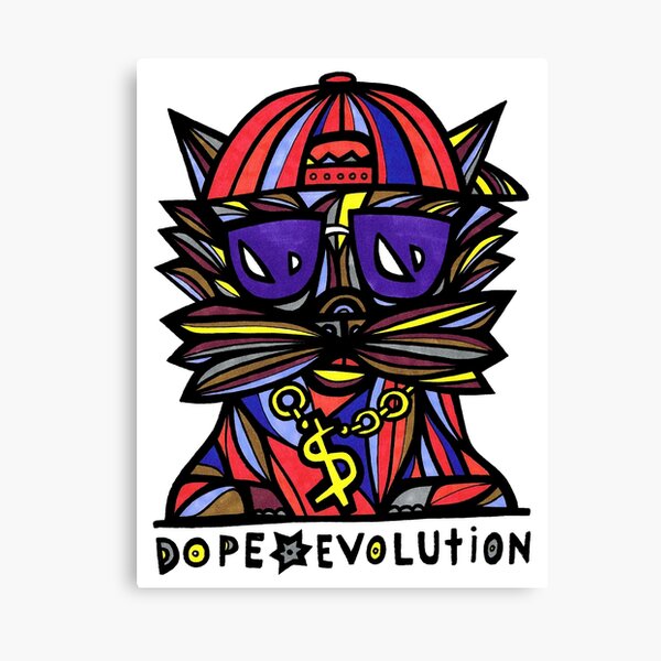 "Dope Evolution" Canvas Print