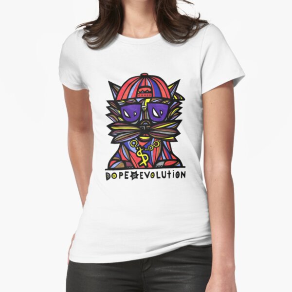 "Dope Evolution" Fitted T-Shirt