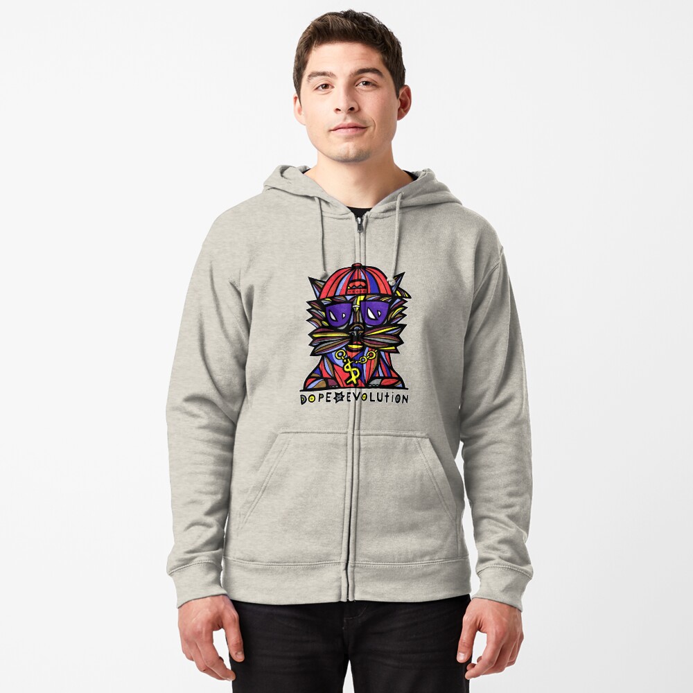 Item preview, Zipped Hoodie designed and sold by 631art.