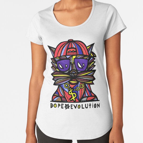 "Dope Evolution" Premium Scoop T-Shirt