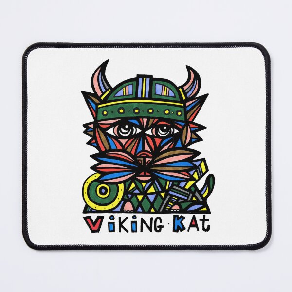 "Viking Kat" Mouse Pad