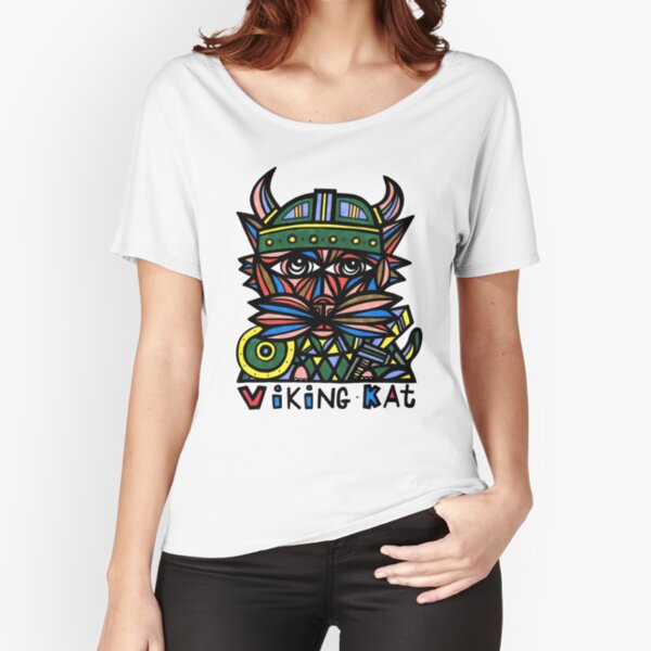 "Viking Kat" Relaxed Fit T-Shirt