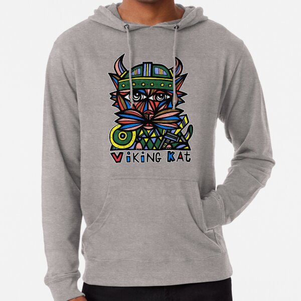 "Viking Kat" Lightweight Hoodie