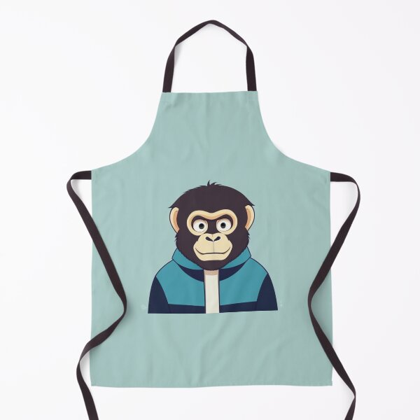 Item preview, Ape in Blue Jacket designed and sold by Innercosmic.